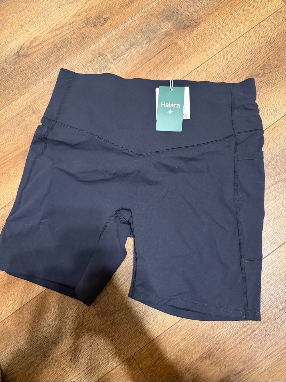 NWT Halara Black High-Rise Women’s Athletic Shorts XL
